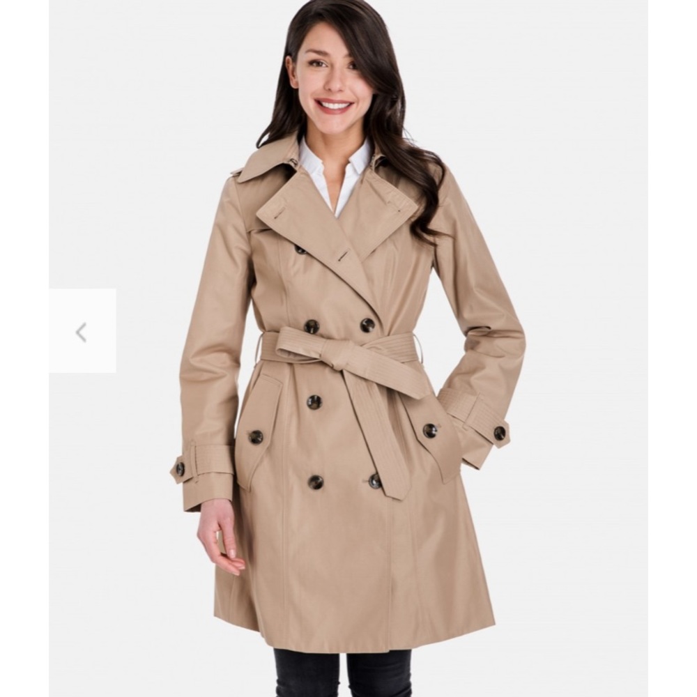 London Fog Trench Coat - SMALL